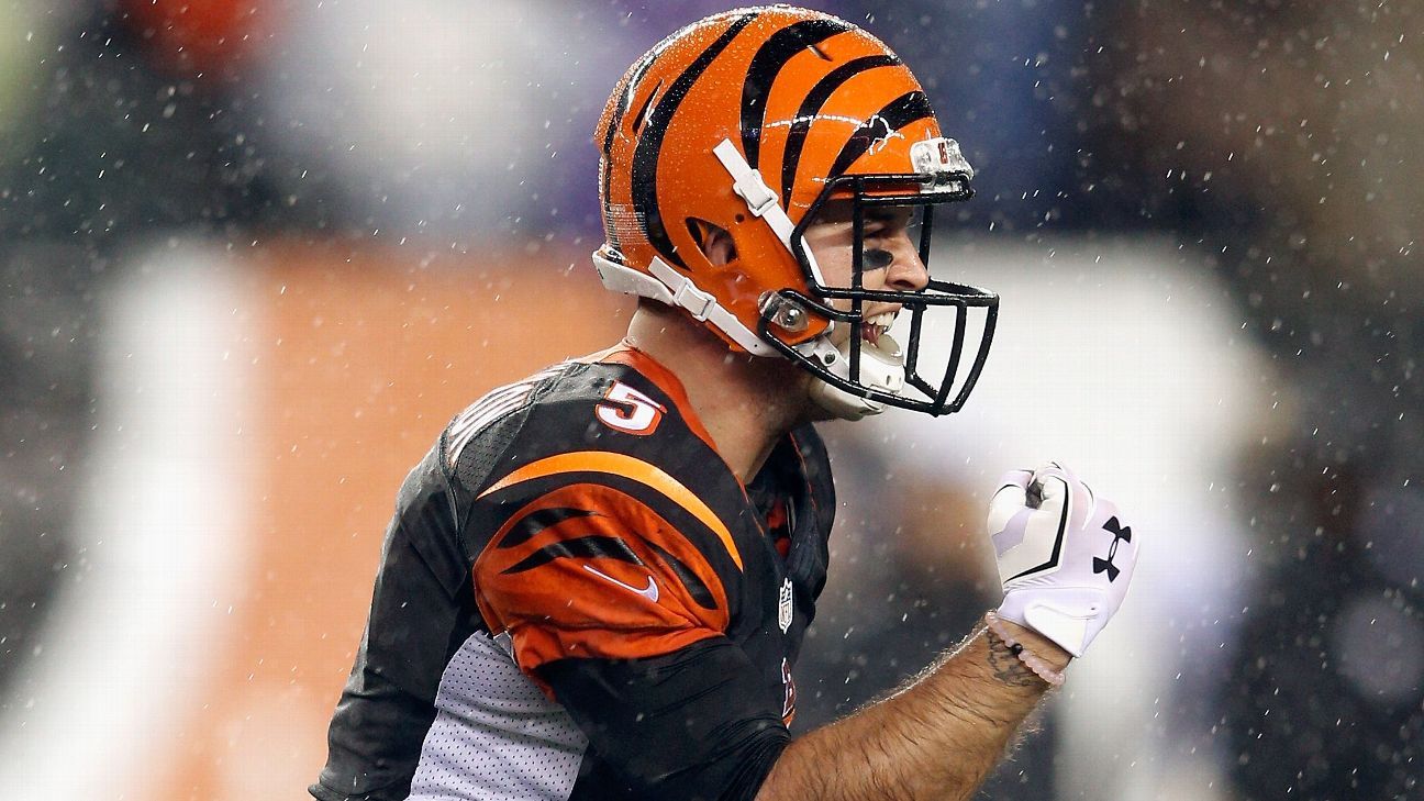 Cincinnati Bengals AJ McCarron Quarterback Trade Cleveland Browns