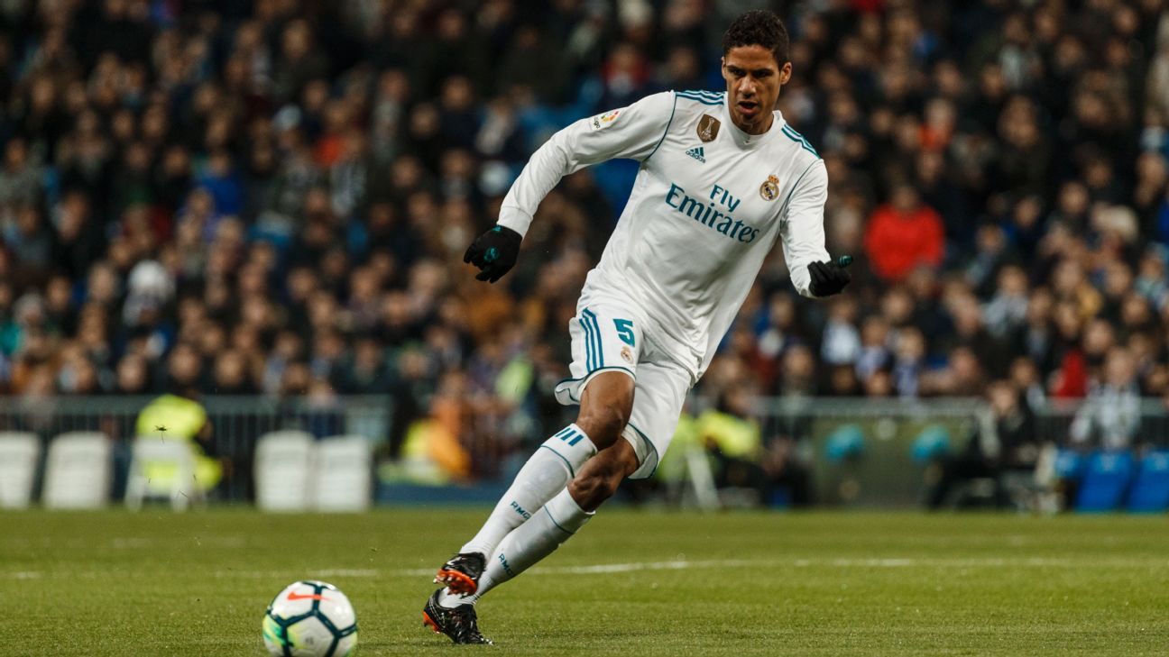 Transfer Talk Real Madrid defender Raphael Varane set for