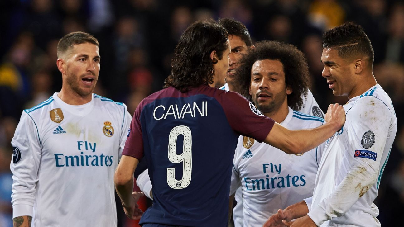 Perfect 10 Casemiro frustrates Cavani before sealing win for Real Madrid