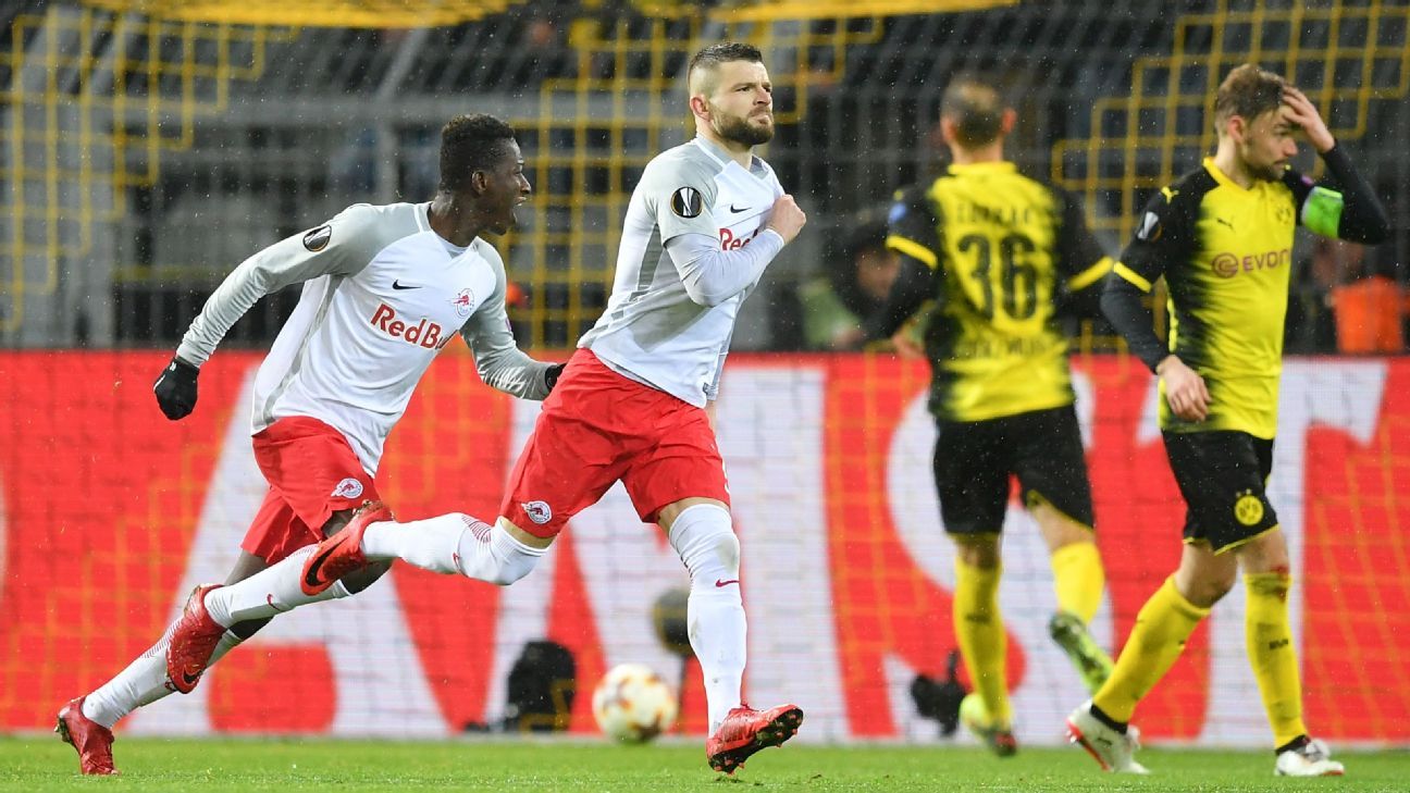 Borussia Dortmund vs. FC Salzburg - Football Match Report ...