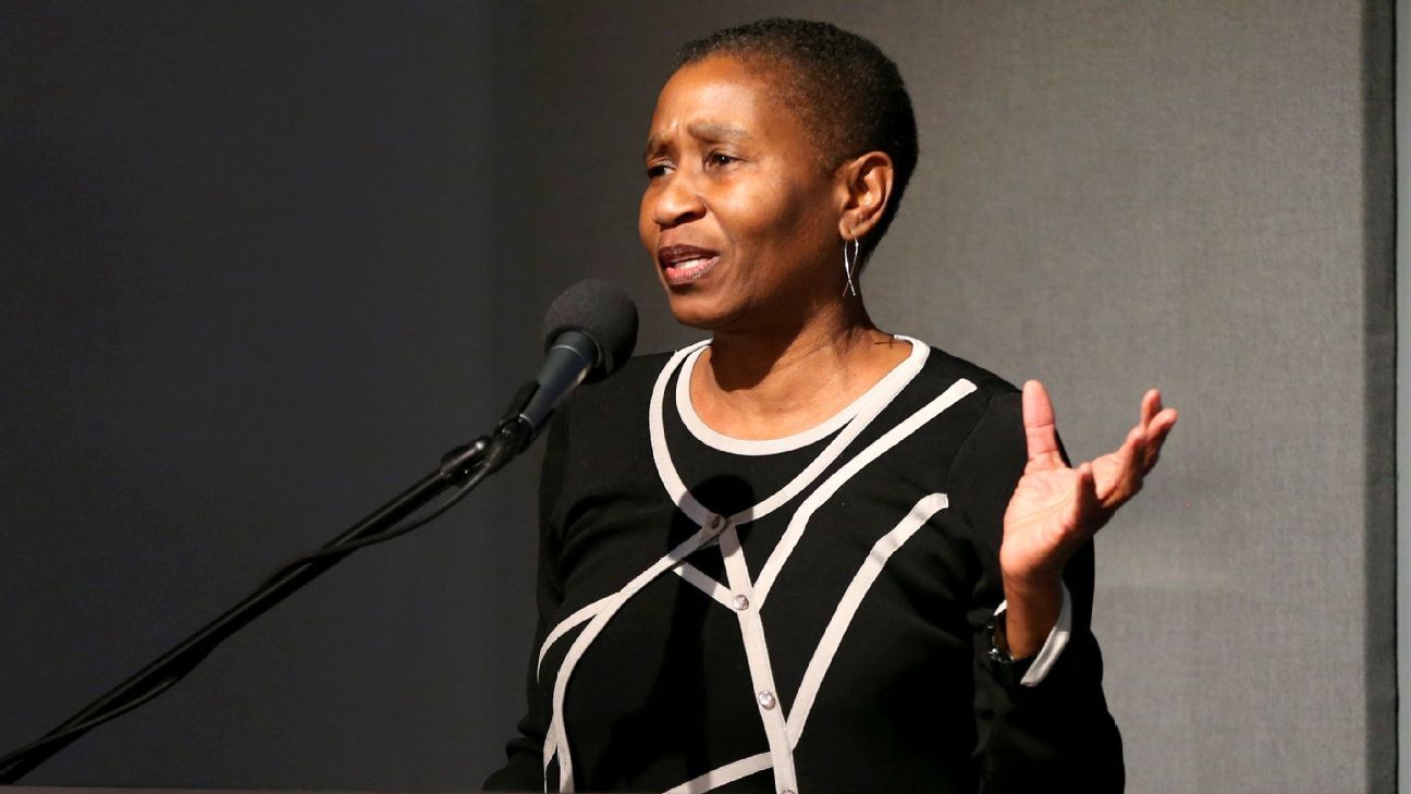 NBPA Executive Director Michele Roberts is upset by the double racial pattern
