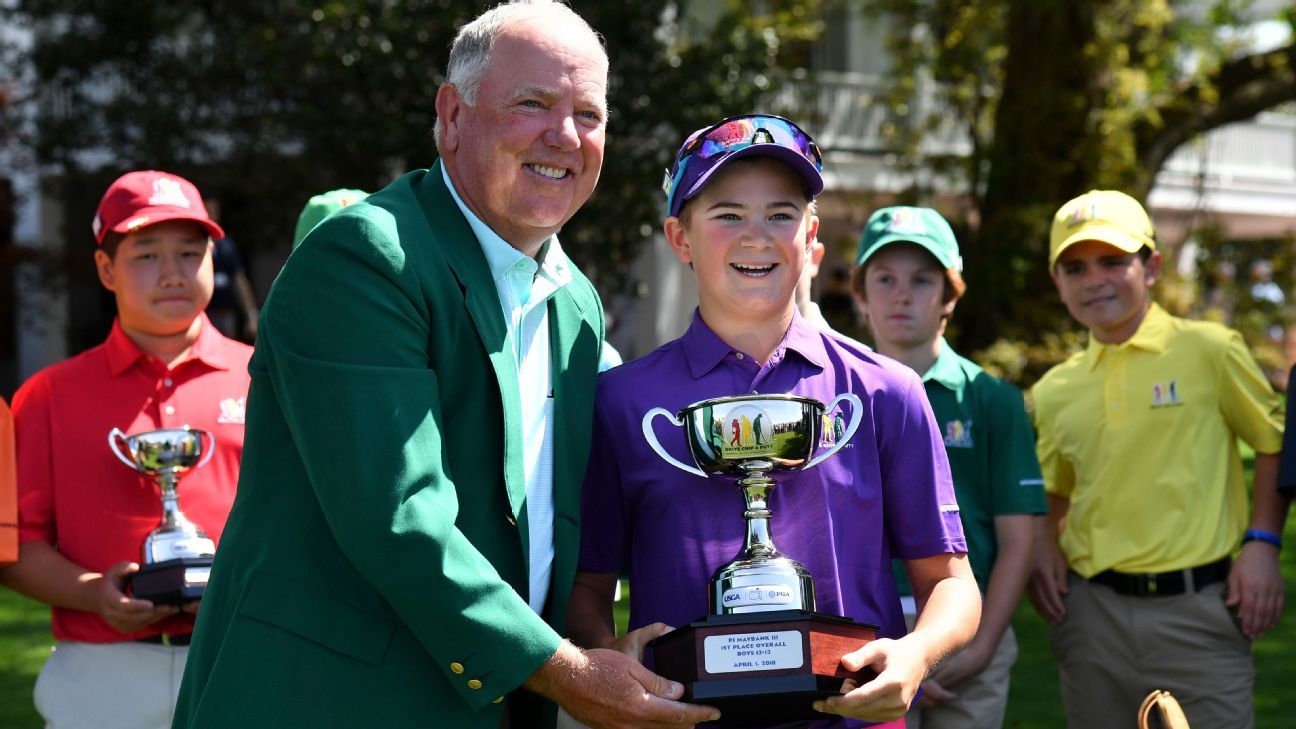 Drive, Chip & Putt winners crowned at Augusta National ahead of Masters