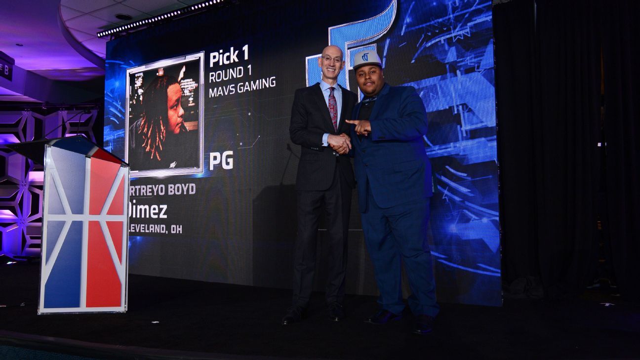 NBA commissioner Adam Silver welcomes 'fourth league' with NBA 2K ...