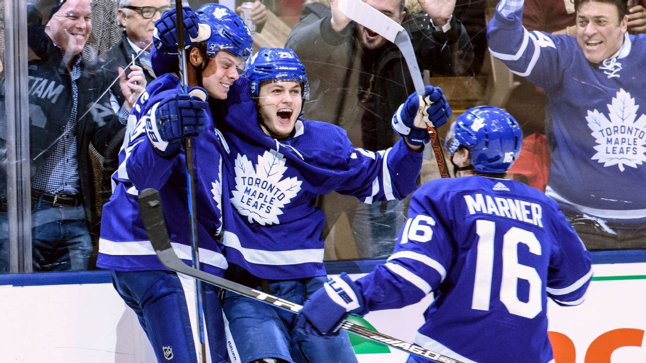 The Go Leafs go Marner and Nylander and Matthews Toronto Maple