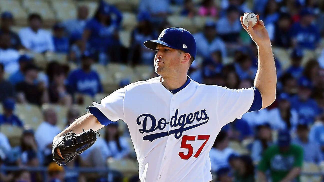 Tony Gonsolin goes on Dodgers' IL with inflamed shoulder; Dennis