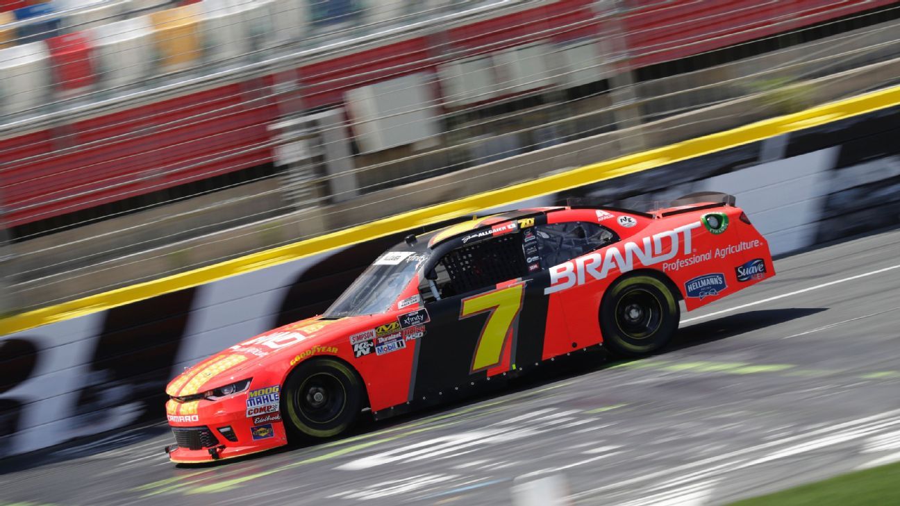 XFINITY Series drivers shake down Charlotte on Monday ESPN