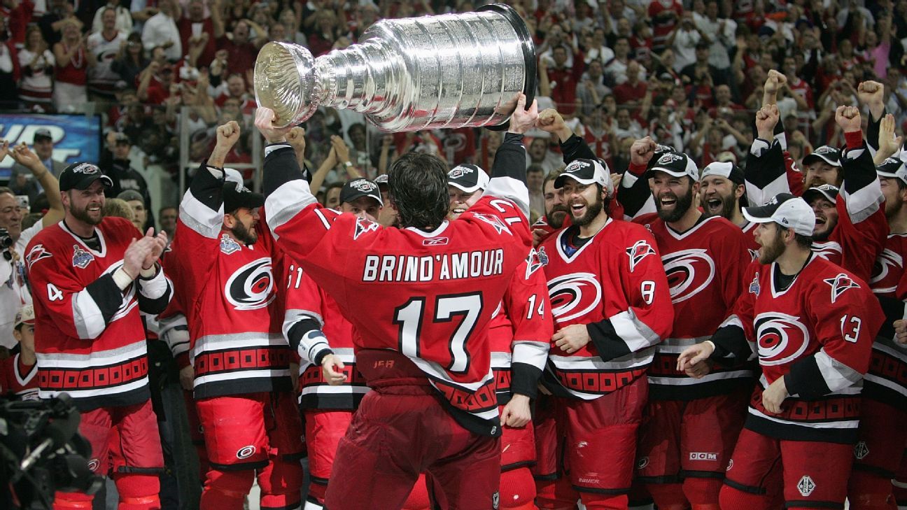 Rod Brind'Amour Reacts to Carolina Hurricanes Winning Game 7 vs