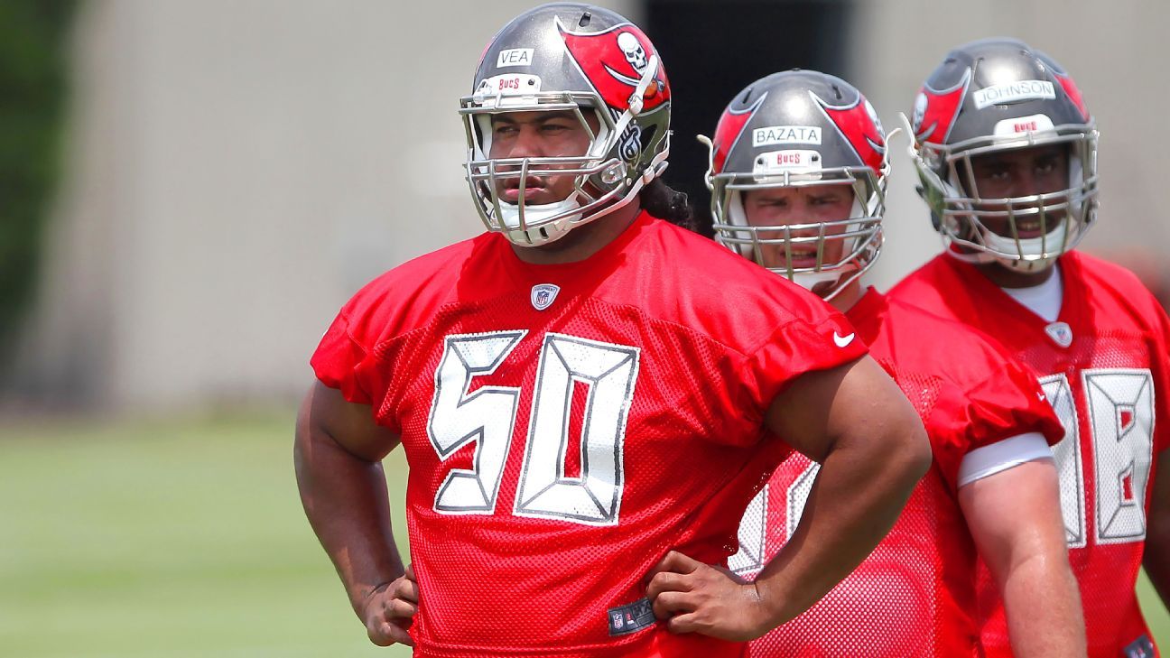 Vita Vea's only rookie duty for Bucs involves Disney's 'Moana