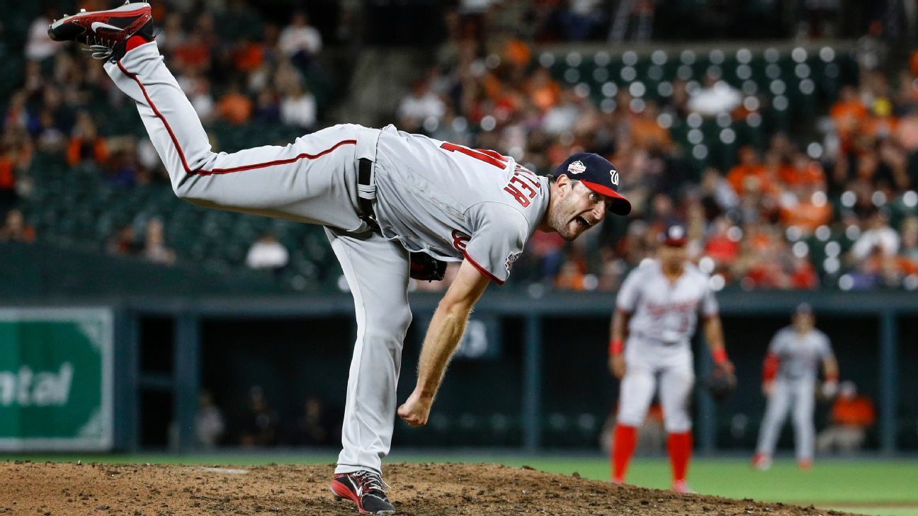 Max Scherzer blows away Orioles with best fastball of season - ESPN
