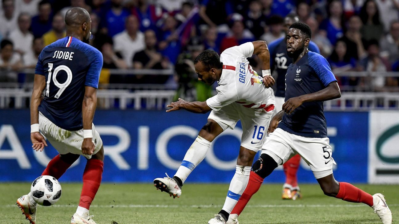 France vs. United States - Football Match Summary - June 9, 2018 - ESPN