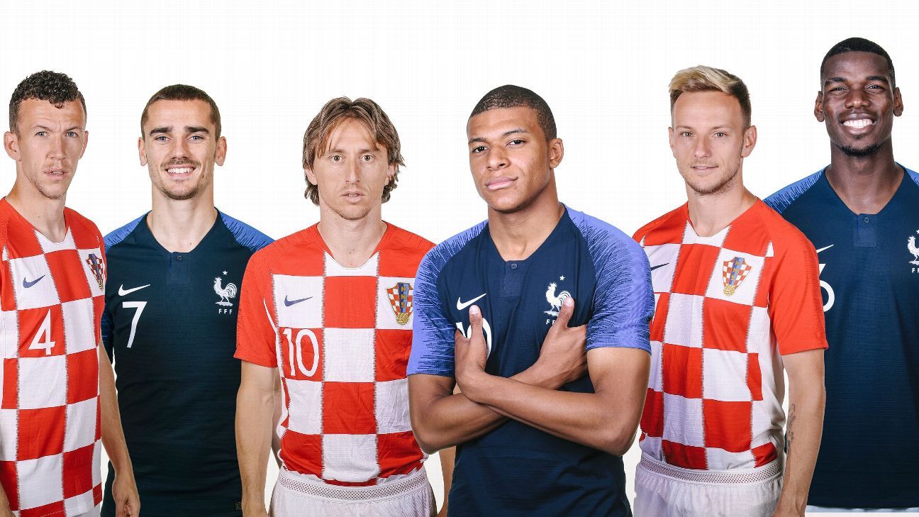 França x Croácia na final. Nike é campeã da Copa do Mundo 2018 » Mantos do  Futebol