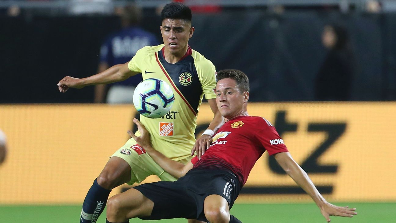 Manchester United vs. América - Football Match Report - July 19, 2018 - ESPN