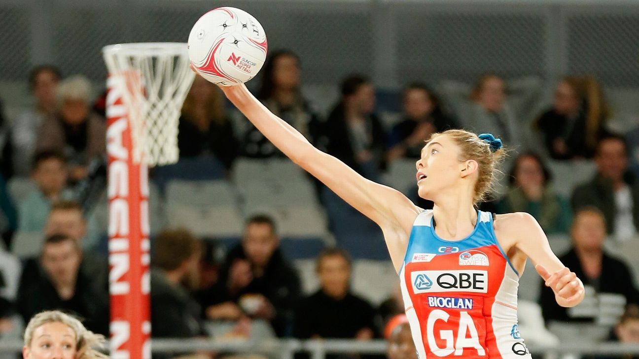 Super Netball Collingwood Magpies And Nsw Swifts Tie Espn 3671