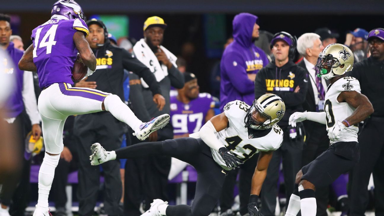 Marcus Williams of New Orleans Saints says missed tackle vs. Minnesota  Vikings' Stefon Diggs 'was just my play to make' - ESPN