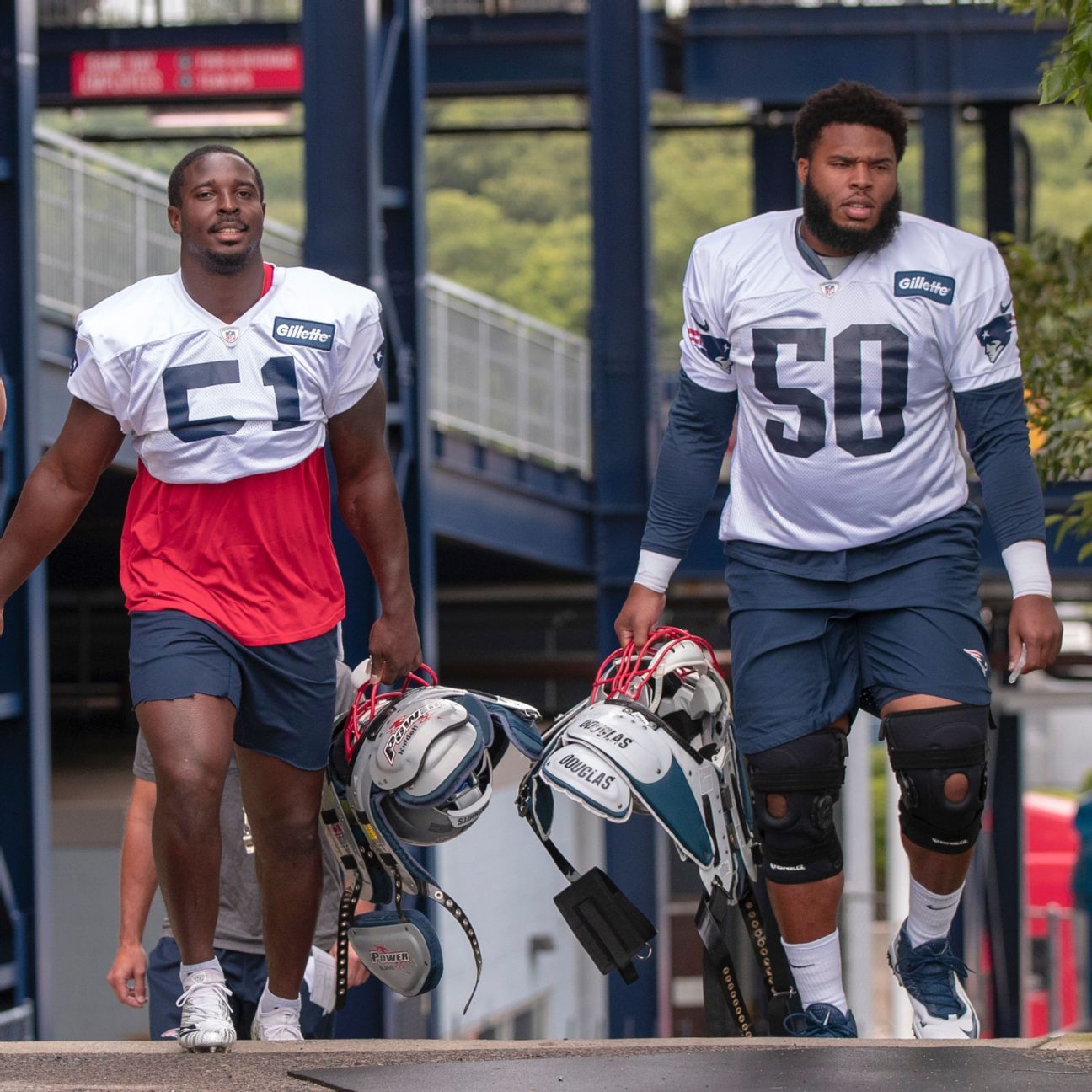 Watch Patriots first-round selections Isaiah Wynn, Sony Michel