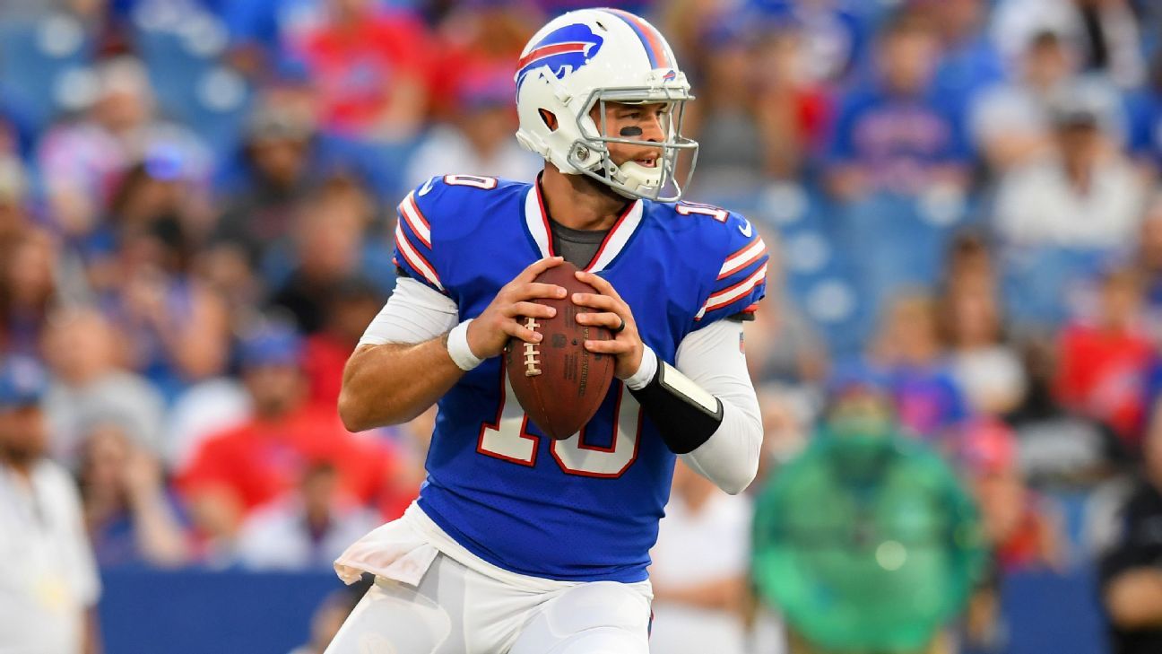 Buffalo Bills starting quarterback became very interesting Friday night  with Josh Allen & Nathan Peterman performance, AJ McCarron injury - Buffalo  Rumblings