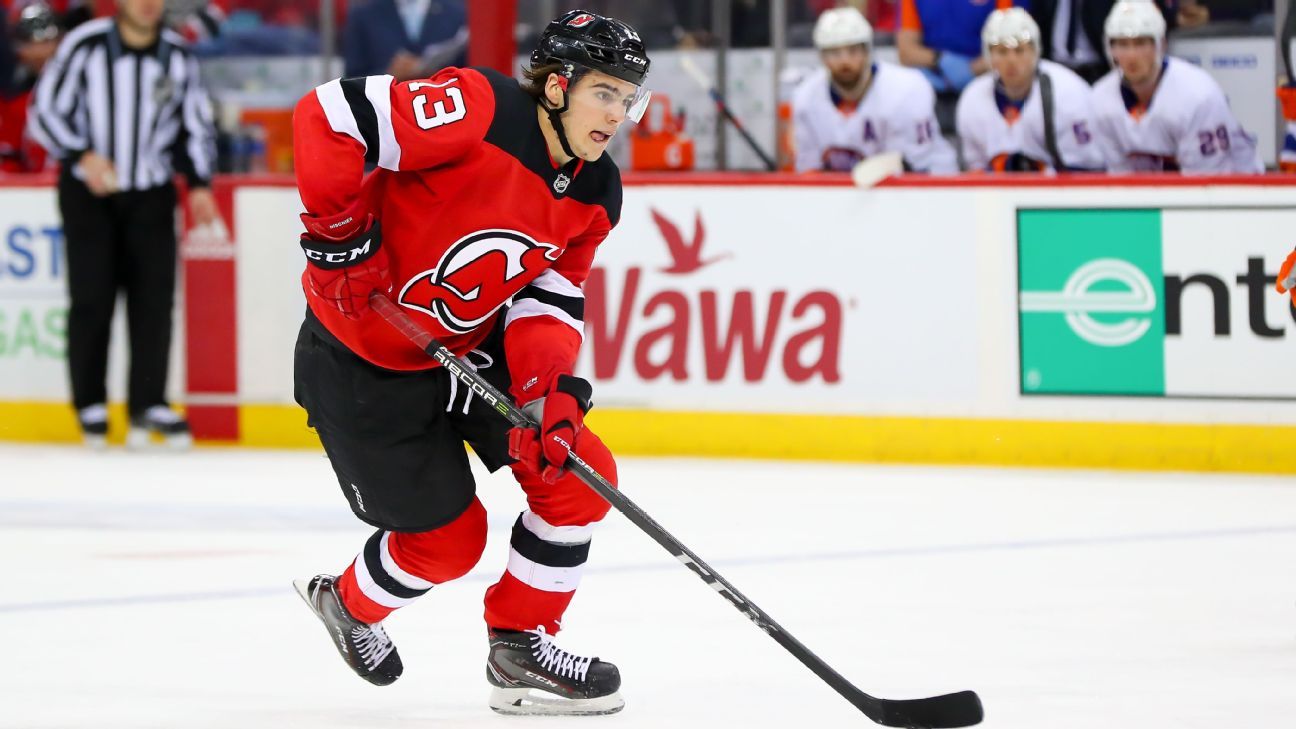 Devils make Nico Hischier top pick; Knights use first-ever selectio.. -  ABC7 New York