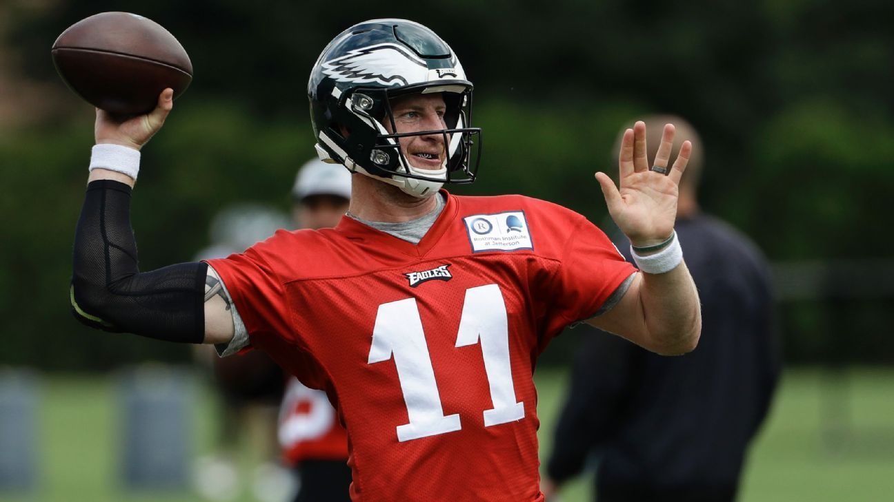 Eagles' Carson Wentz on track to return vs. Colts in Week 3 