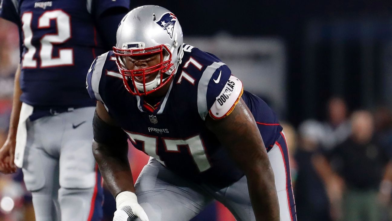 'Dynamic skills' help Trent Brown seize Patriots' left tackle spot