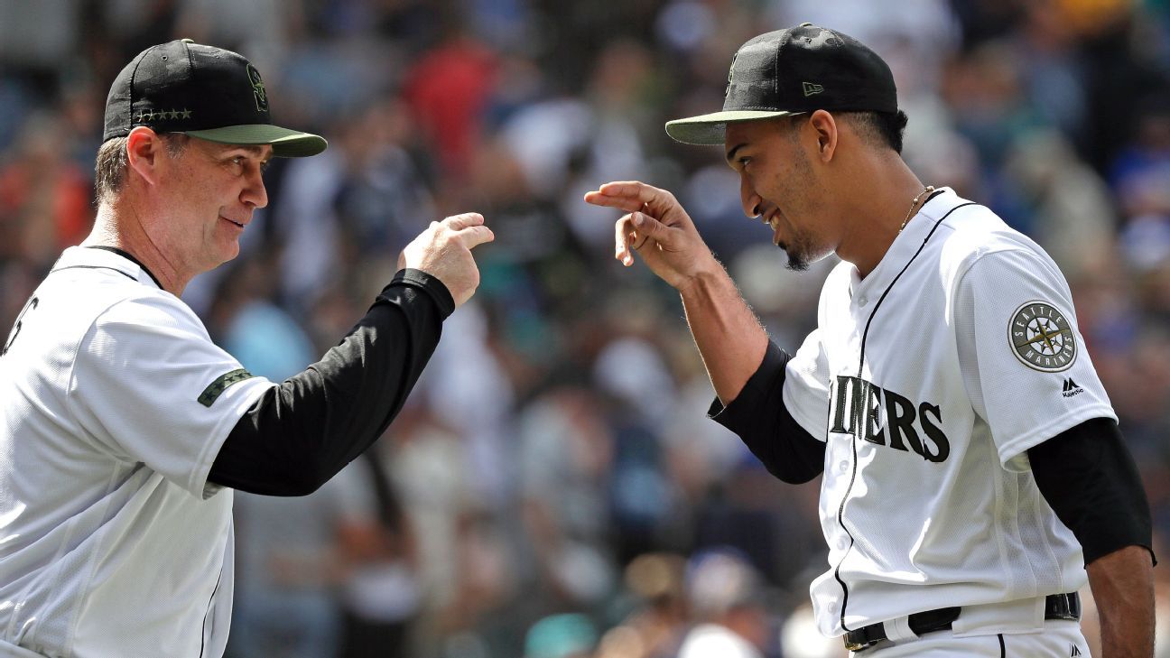 Mariners manager Scott Servais gets Edwin Diaz-inspired haircut