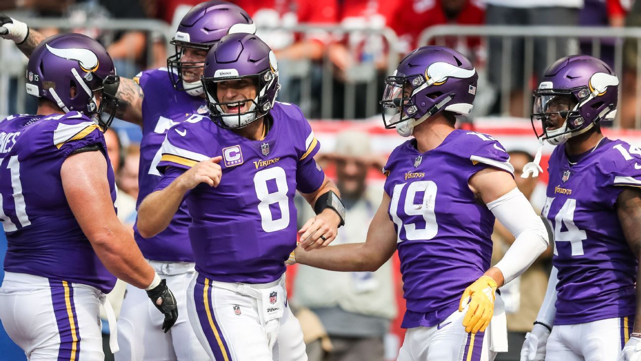 Cook's late touchdown gives Vikings 24-16 win over Dolphins - Seattle Sports