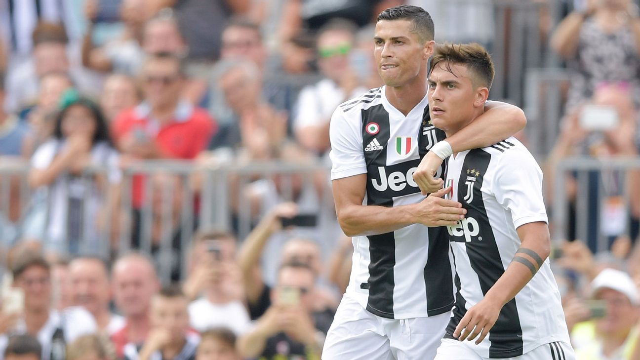 Juventus vs Ferencvarosi TC LINE-UPS: Ronaldo partners Dybala