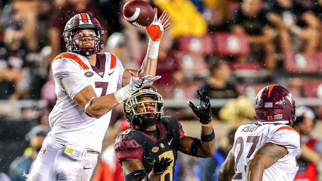 Virginia Tech CB Caleb Farley opts out of the 2020 college