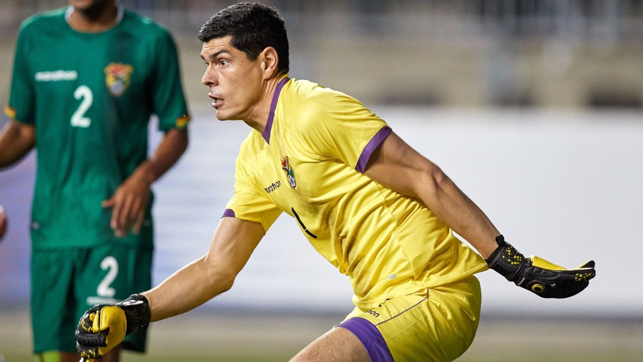 Goleiro da Bolívia destaca aprendizado após goleada e 'sonho' de jogar  contra a Seleção Brasileira