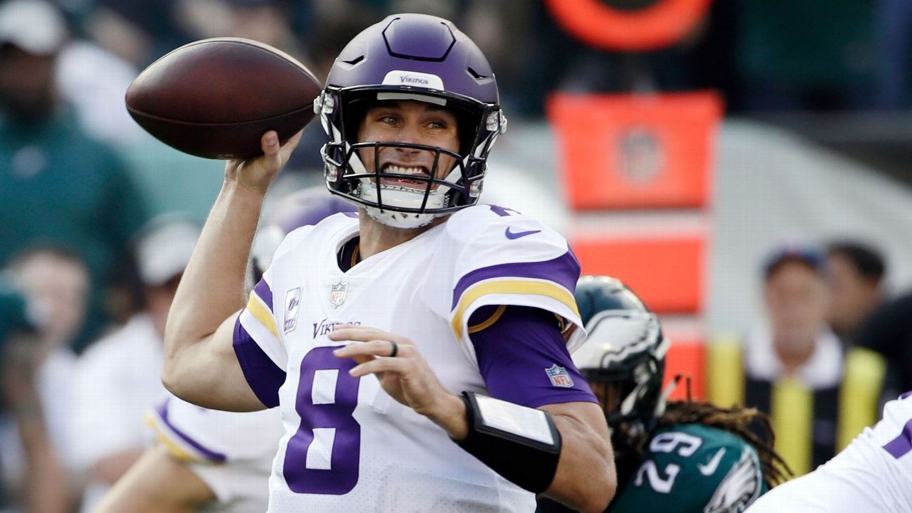 Cousins, defense lead Vikings over Eagles 23-21