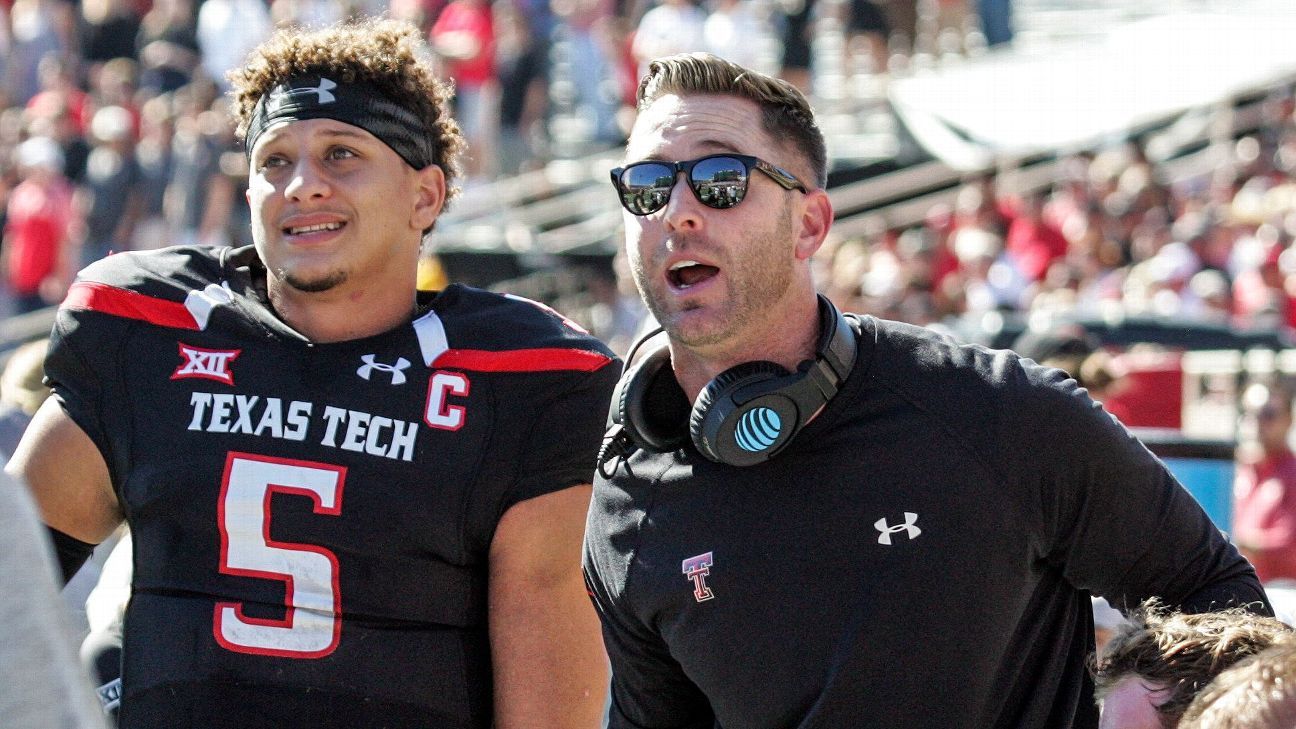 Kliff Kingsbury, Patrick Mahomes reunite as Cardinals host Chiefs