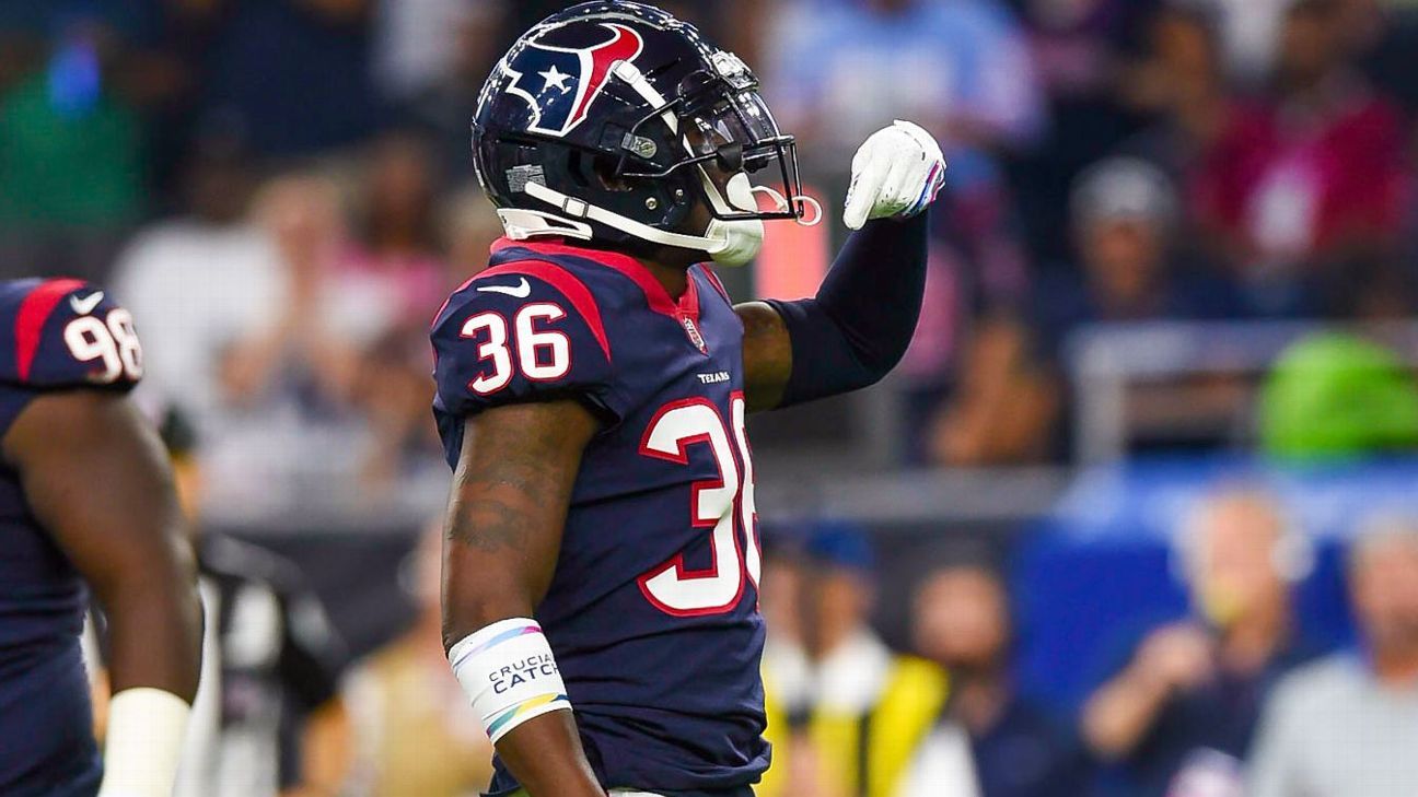 Texans Activate CB Kayvon Webster