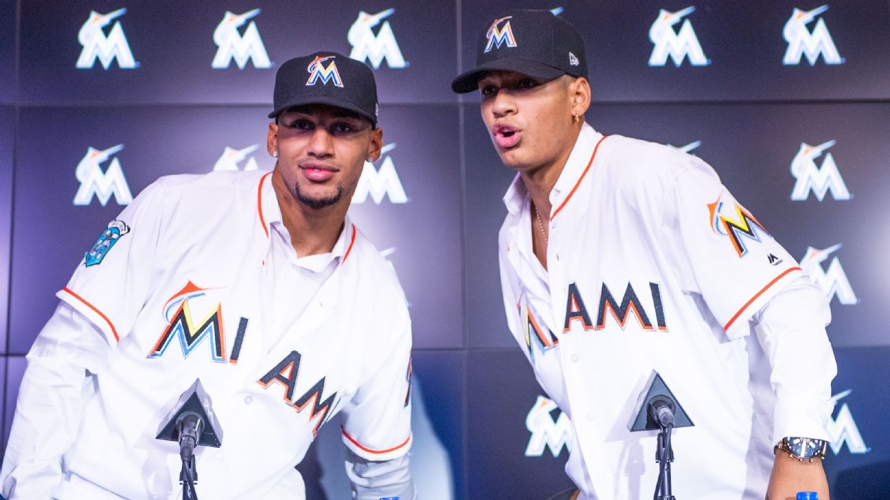Miami Marlins sign Victor Victor Mesa, brother Victor Mesa Jr. ESPN