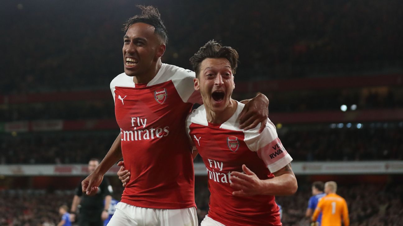 Image result for auba and ozil