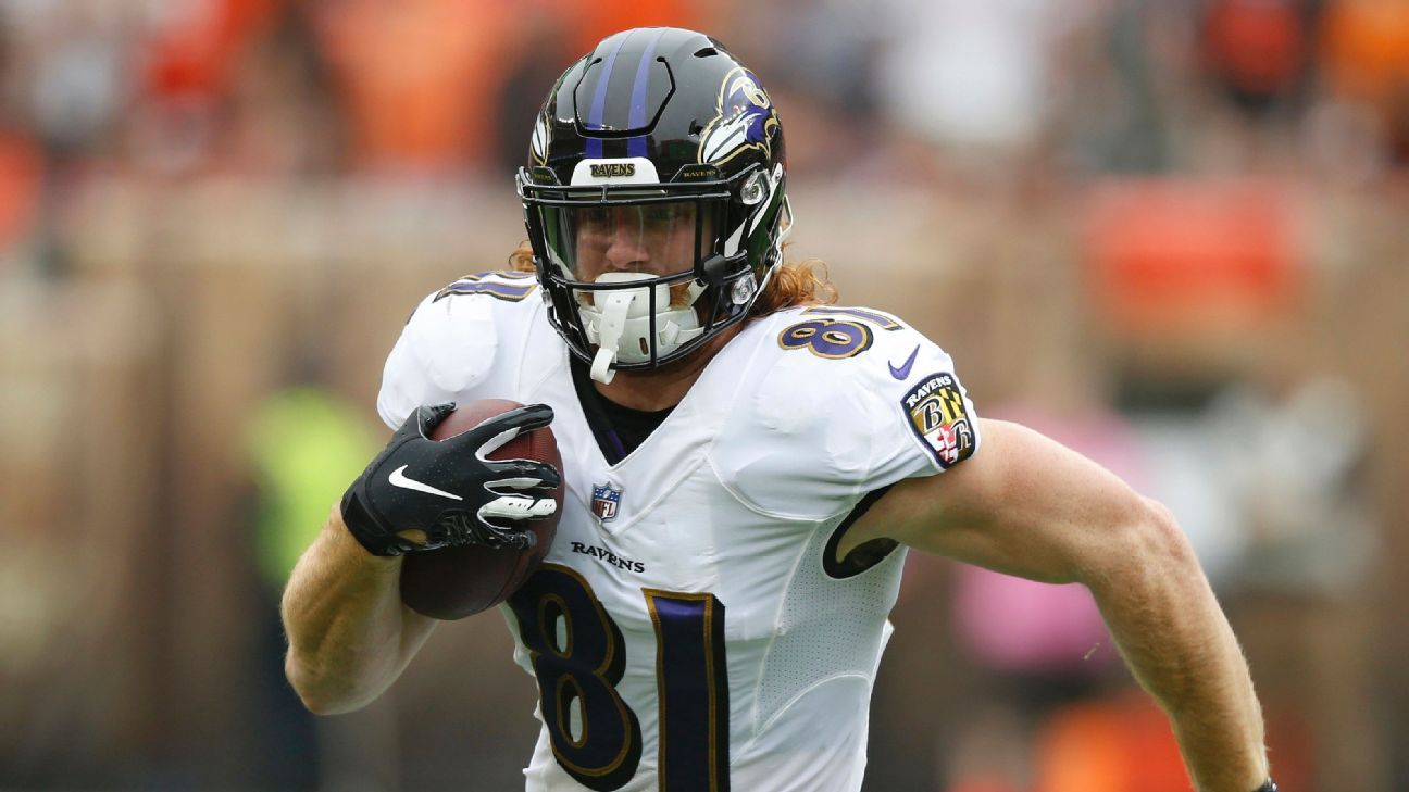 Ravens TE Hayden Hurst: 'I've Got A Lot To Prove' - PressBox