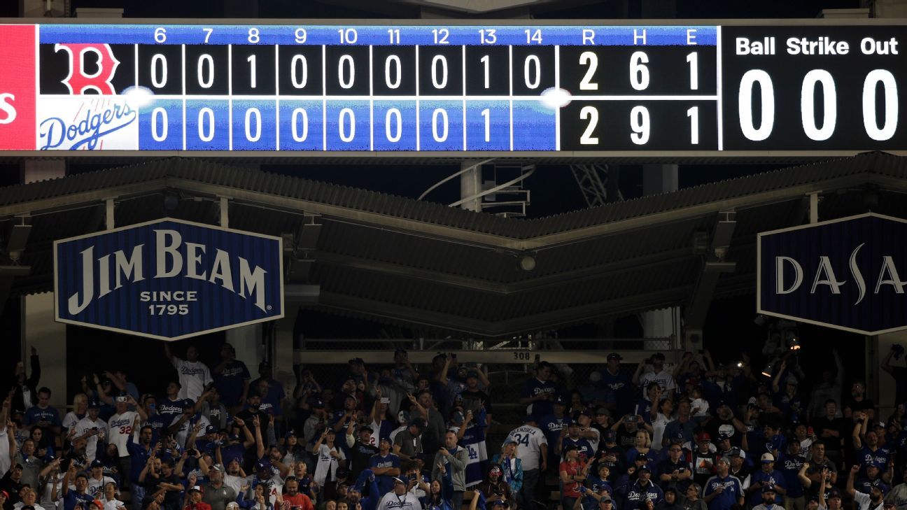Juego 3 de la Serie Mundial 2018, el más largo de la historia