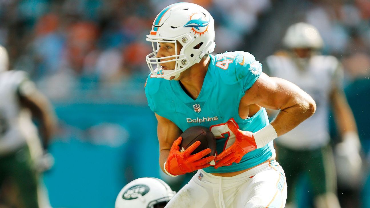 Miami Dolphins initial 53 is set with some feel good surprises