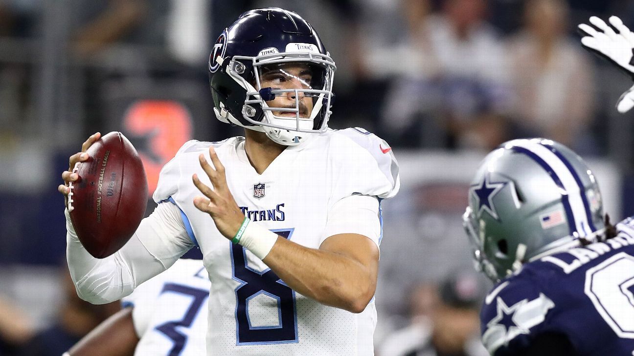 Titans vs. Cowboys final score, takeaways: Mariota leads Titans