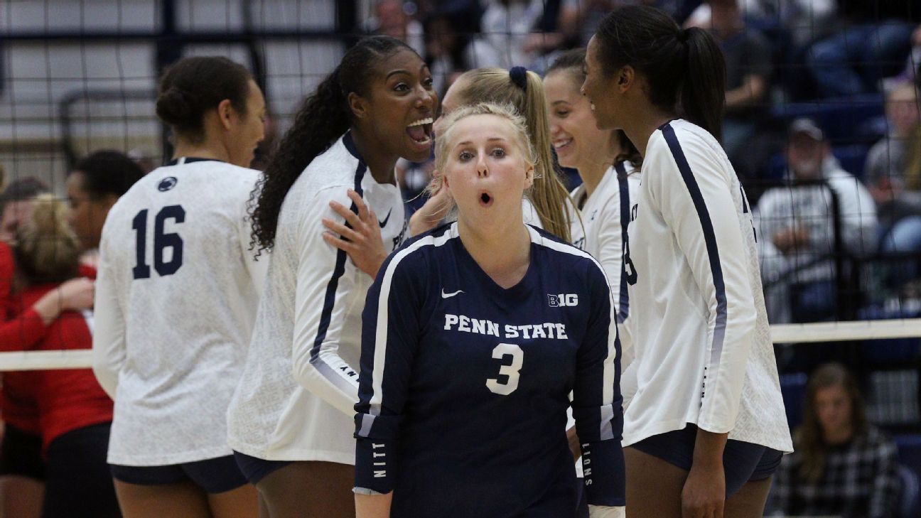 NCAA volleyball player of the year watch Penn State Nittany Lions