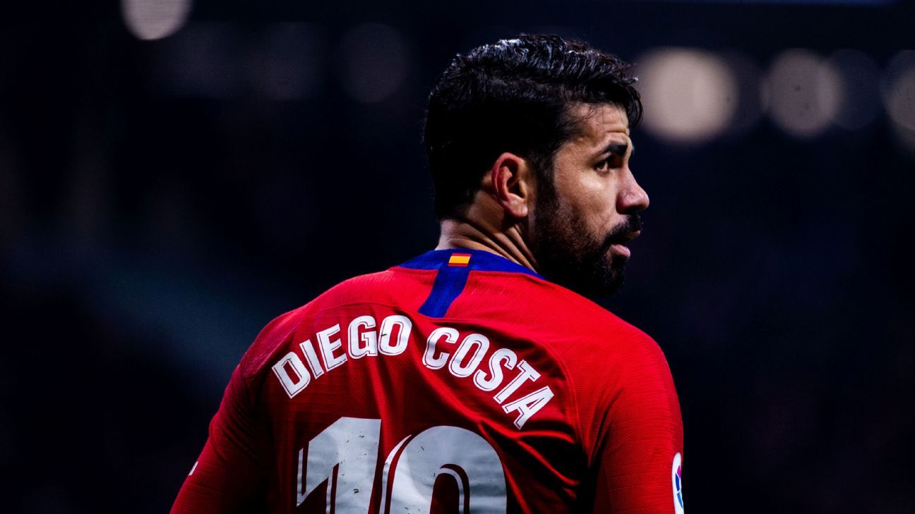 Inter fez proposta por Diego Costa em fevereiro, mas jogador nem