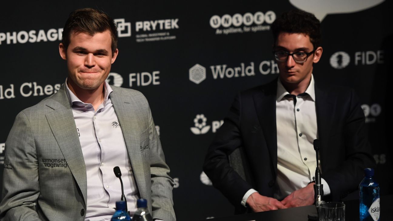 Magnus Carlsen to Defend Chess Crown Against Fabiano Caruana - News18