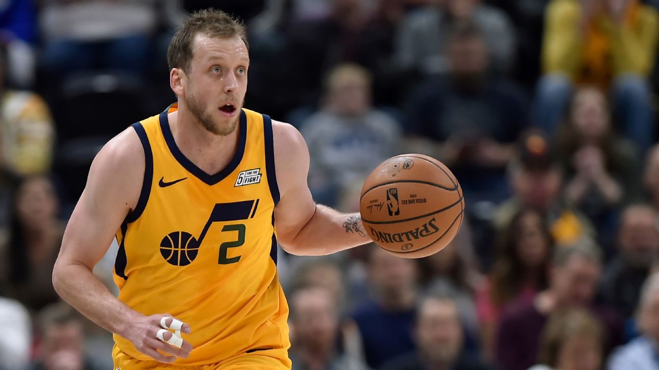 Jazz forward Joe Ingles agrees to 1-year extension worth $14M - ESPN