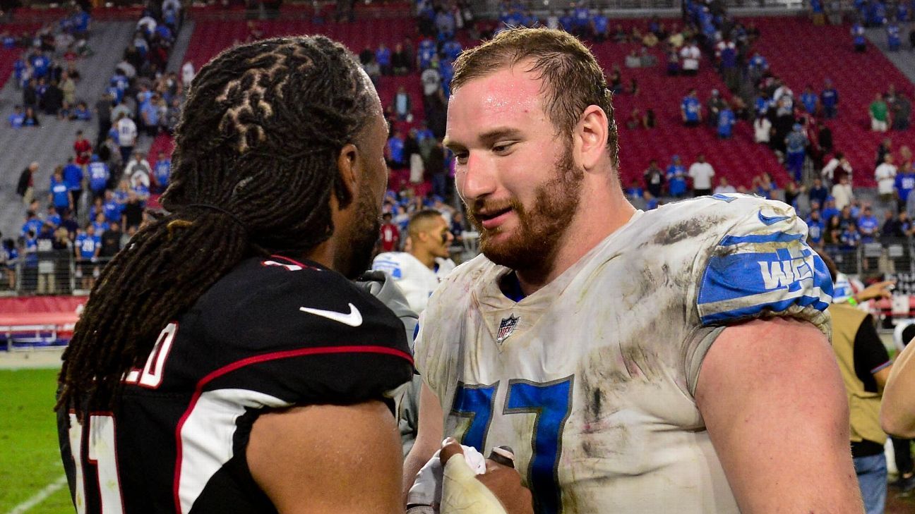 Detroit Lions Home Game Jersey - Frank Ragnow - Youth