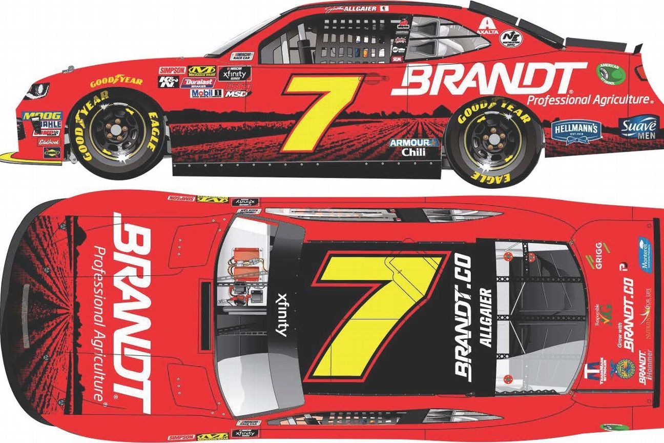 2019 NASCAR XFINITY Series paint schemes