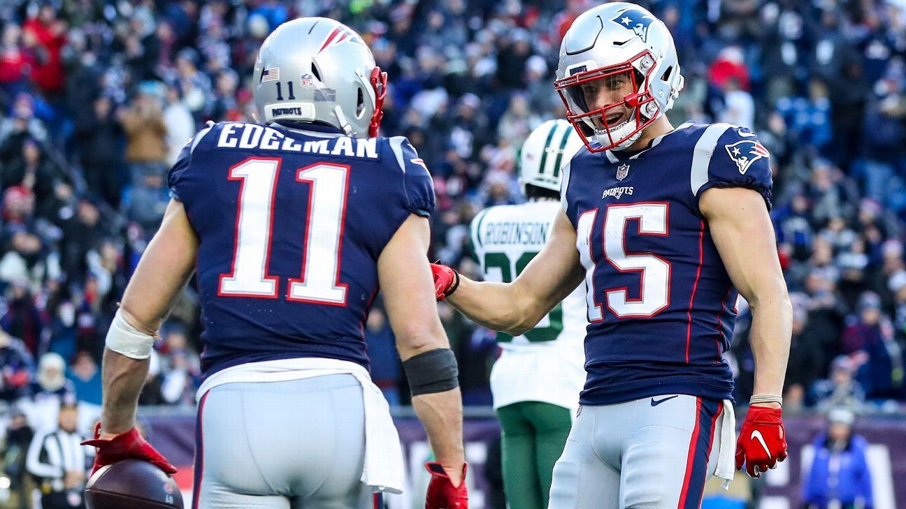 Patriots' WR corps evolved over season and now faces big playoff test ...