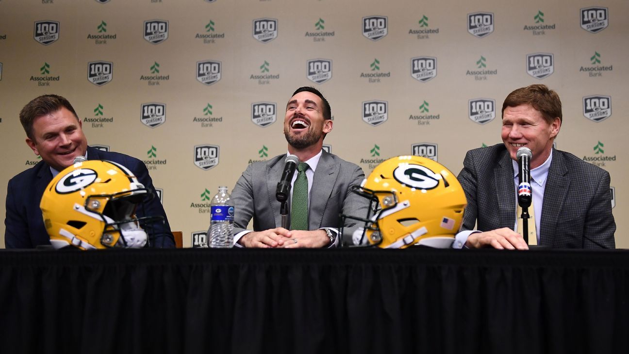 New Green Bay Packers coach Matt LaFleur says QB Aaron Rodgers