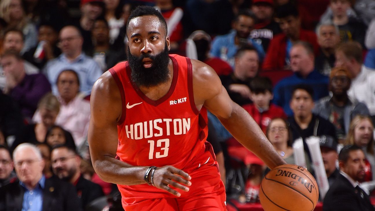 ESPN Stats & Info on X: Not only did James Harden not score 20 pts  tonight, no Rockets player did. Houston snapped a streak of 161 straight  games with a 20-point scorer (