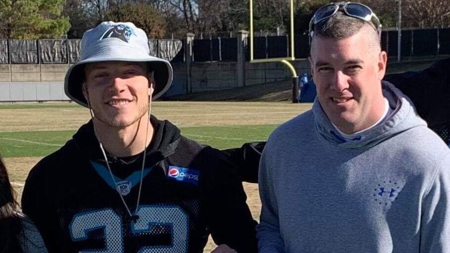 Christian McCaffrey's offseason: Super Bowl tickets for military