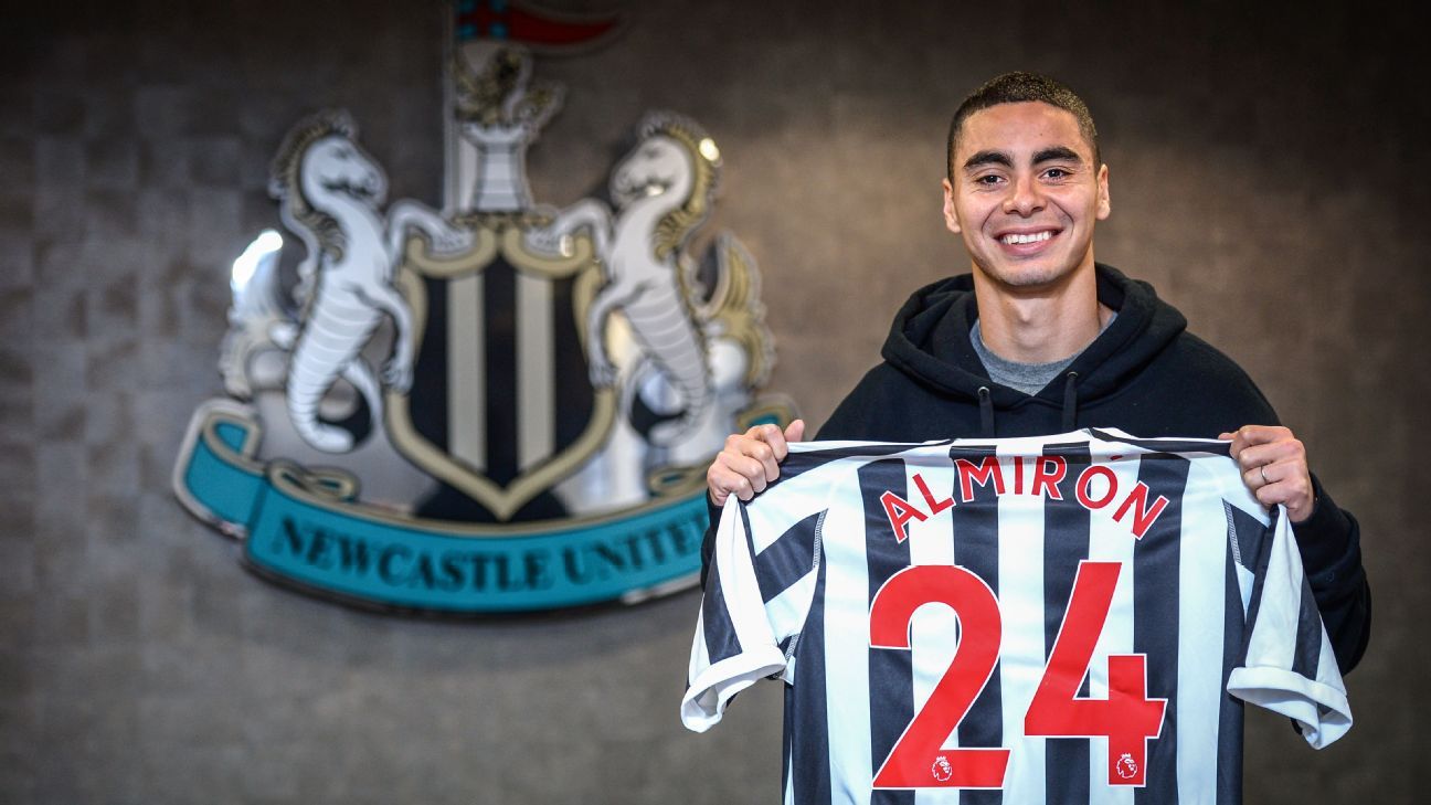 Atlanta United Miguel Almiron joins Newcastle in record deal