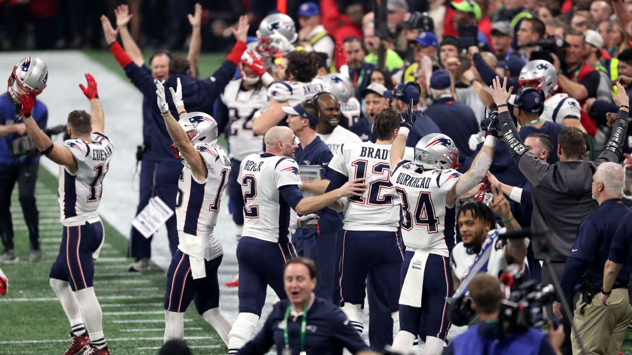 2018 New England Patriots World Champions – Lindys Sports