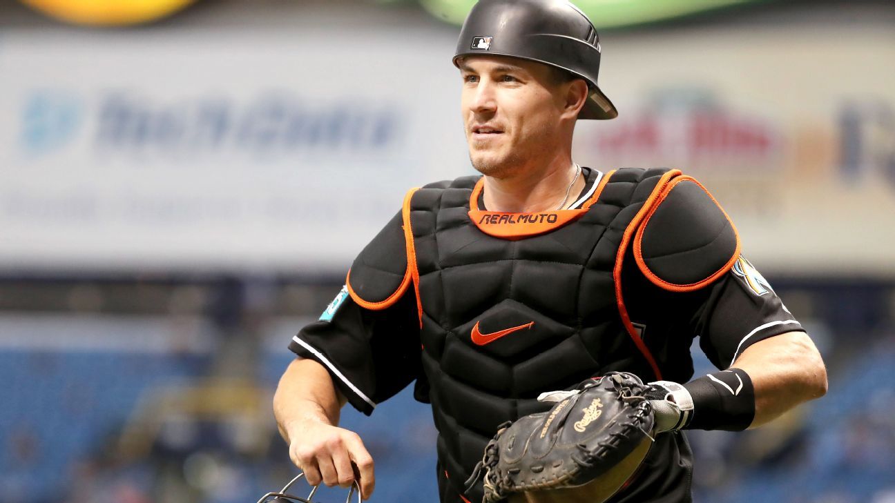 ESPN Stats & Info on X: J.T. Realmuto hit the 18th inside-the